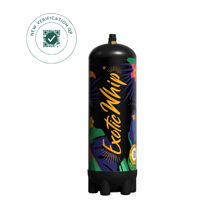 6 pack Exotic Whip Originale 670g – Nuovo Design - Pack da 6 pezzi